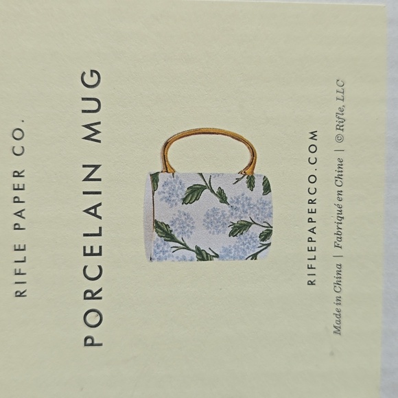 ❤️BUY 2 GET 1 FREE Rifle Paper Co. Hydrangea Porcelain Mug - Picture 5 of 5